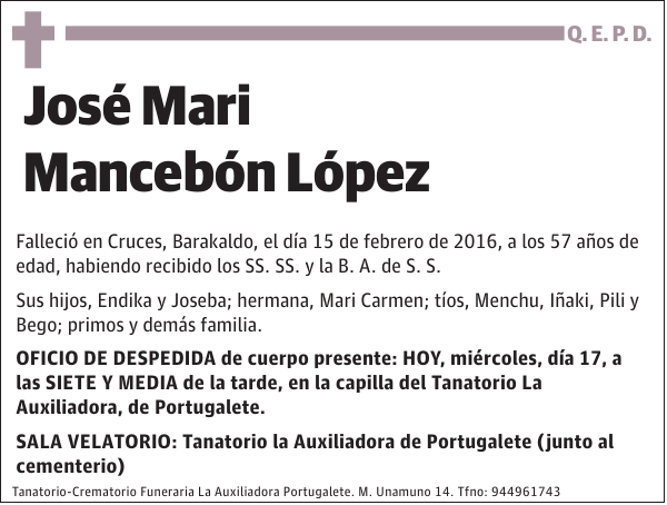 José Mari Mancebón López