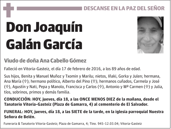 Joaquín Galán García