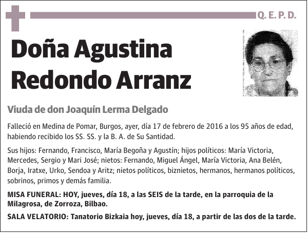 Agustina Redondo Arranz