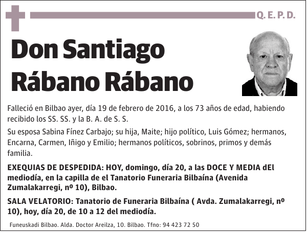 Santiago Rábano Rábano