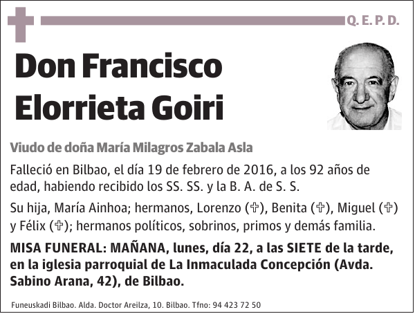 Francisco Elorrieta Goiri