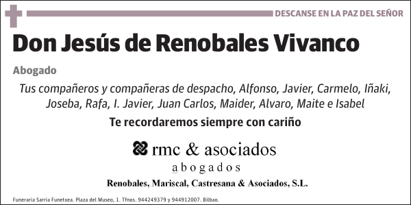 Jesús de Renobales Vivanco