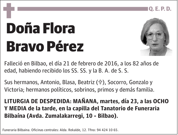 Flora Bravo Pérez