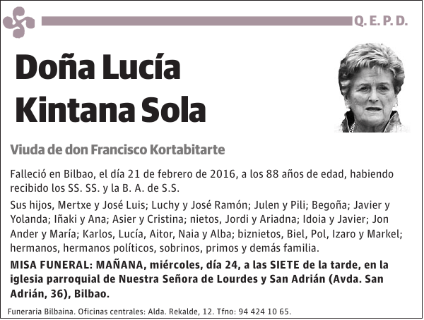 Lucía Kintana Sola