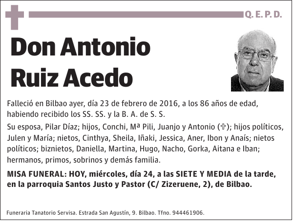 Antonio Ruiz Acedo