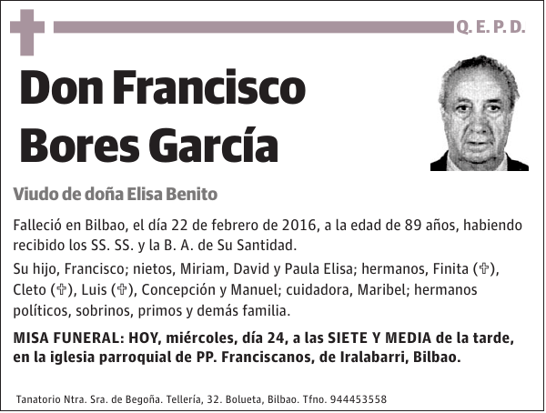 Francisco Bores García