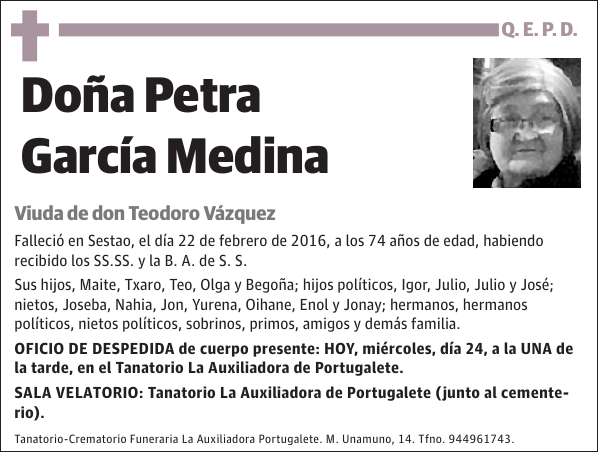 Petra García Medina