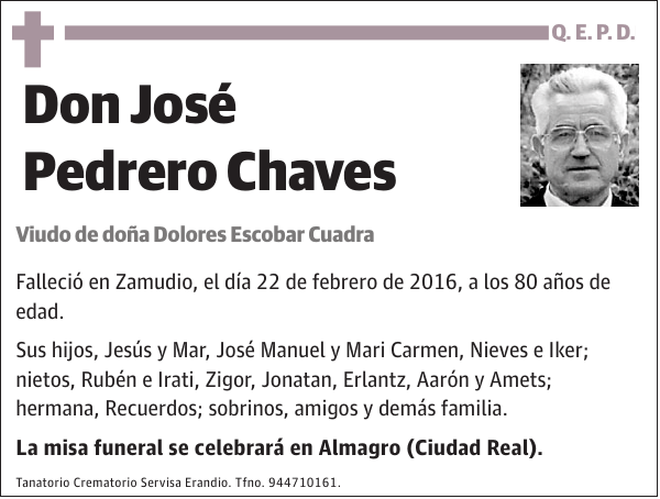 José Pedrero Chaves