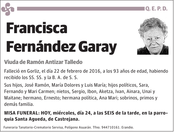 Francisca Fernández Garay