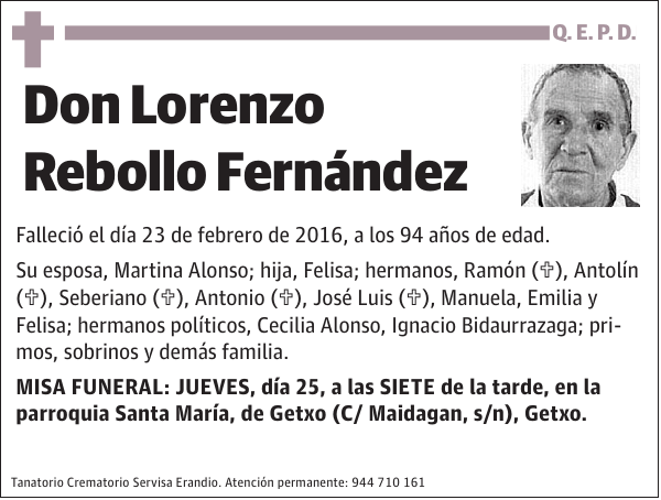 Lorenzo Rebollo Fernández