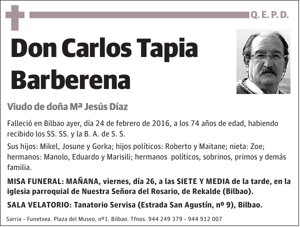 Carlos Tapia Barberena