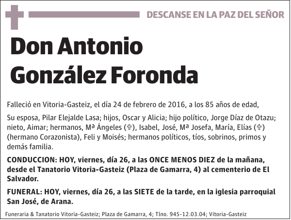 Antonio González Foronda