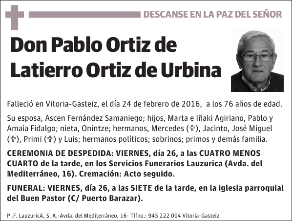 Pablo Ortiz de Latierro Ortiz de Urbina