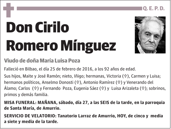 Cirilo Romero Mínguez