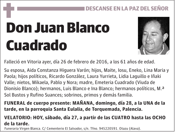 Juan Blanco Cuadrado