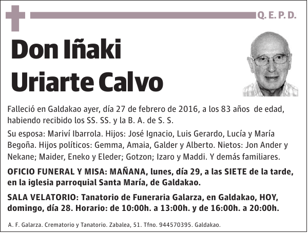 Iñaki Uriarte Calvo