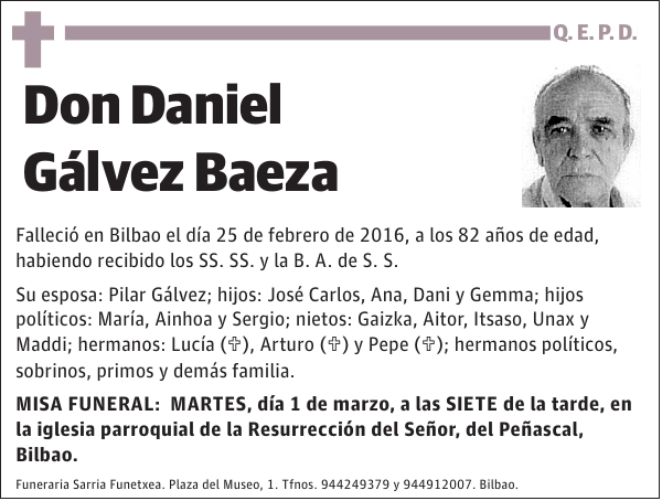 Daniel Gálvez Baeza