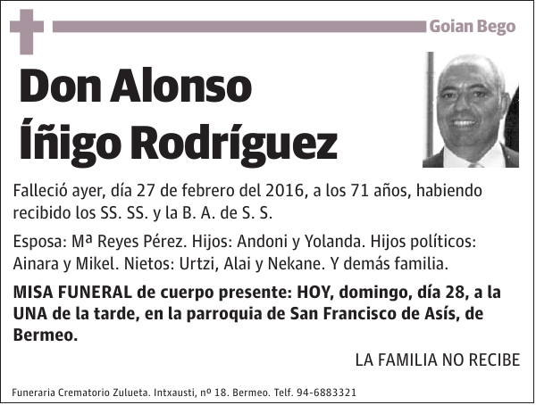 Alonso Íñigo Rodríguez