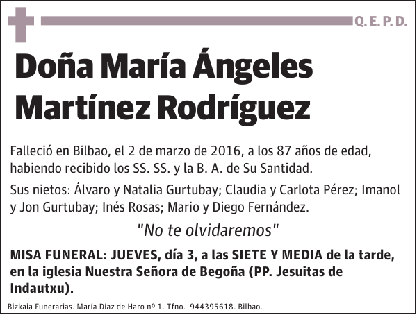 María Ángeles Martínez Rodríguez