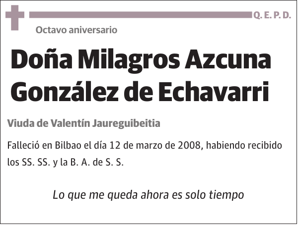 Milagros Azcuna González de Echavarri