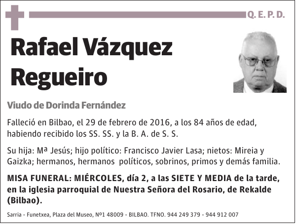 Rafael Vázquez Regueiro