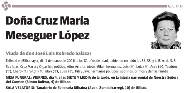 Cruz María Meseguer López