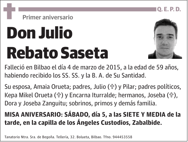 Julio Rebato Saseta