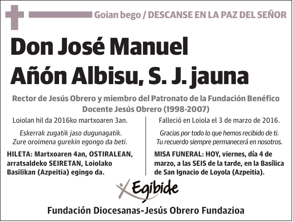 José Manuel Añón Albisu