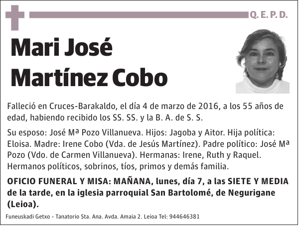 Mari José Martínez Cobo