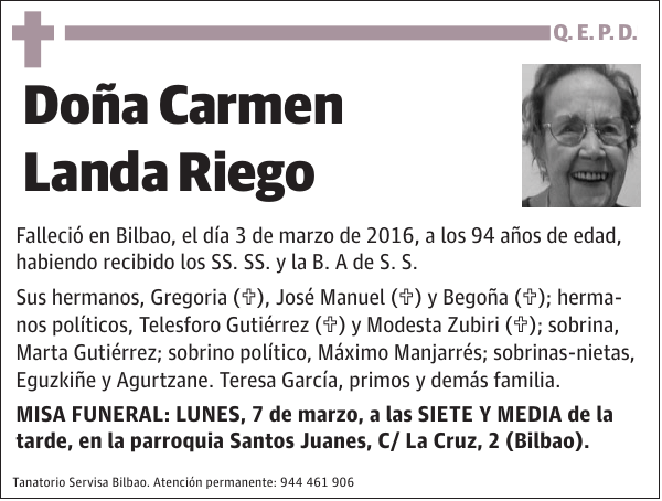 Carmen Landa Riego