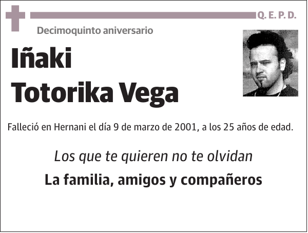 Iñaki Totorika Vega