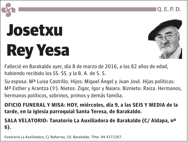 Josetxu Rey Yesa