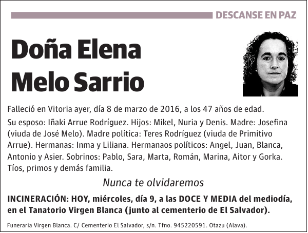 Elena Melo Sarrio