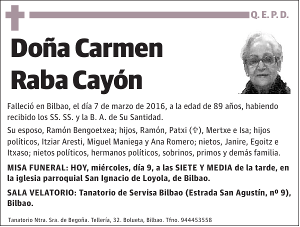 Carmen Raba Cayón