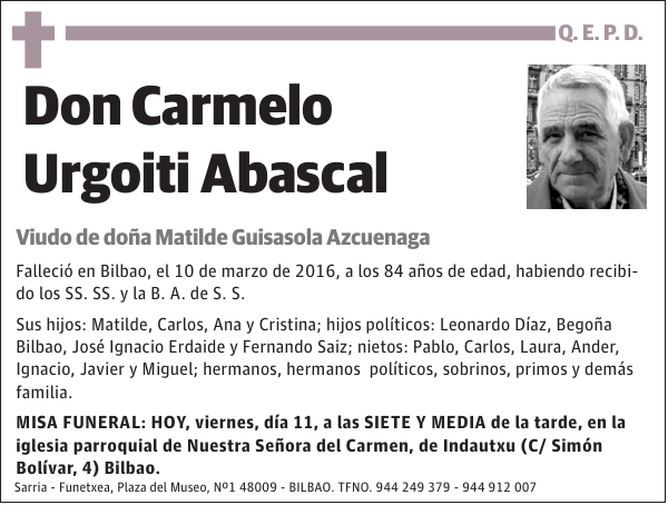 Carmelo Urgoiti Abascal