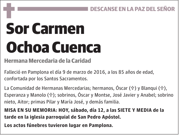 Carmen Ochoa Cuenca