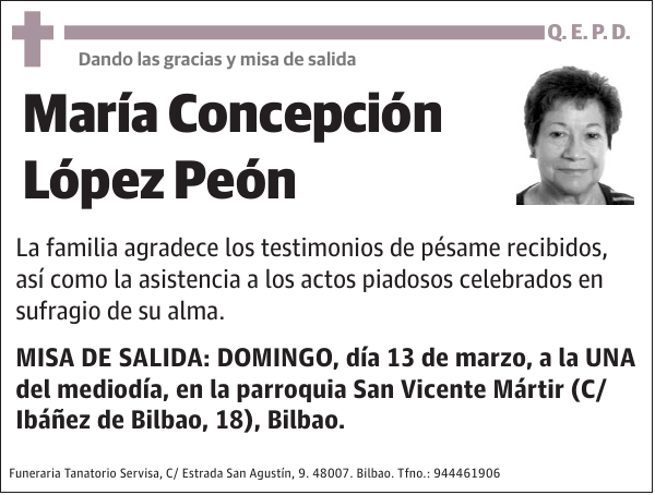 María Concepción López Peón