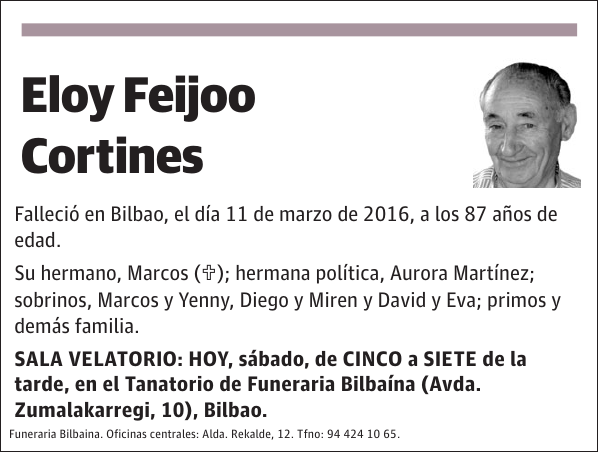 Eloy Feijoo Cortines