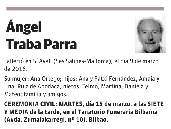 Ángel Traba Parra