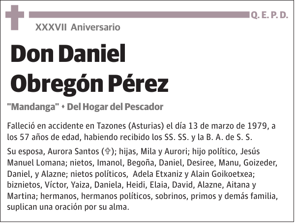 Daniel Obregón Pérez