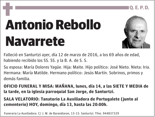 Antonio Rebollo Navarrete