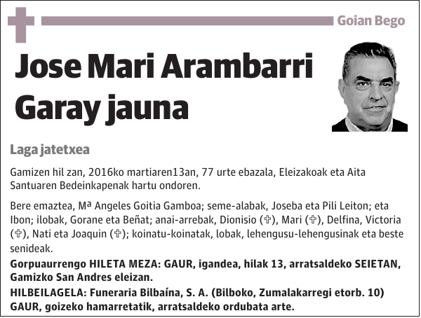 Jose Mari Arambarri Garay