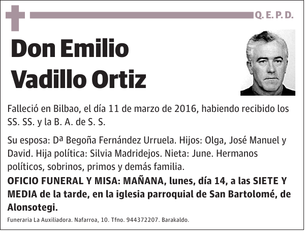 Emilio Vadillo Ortiz