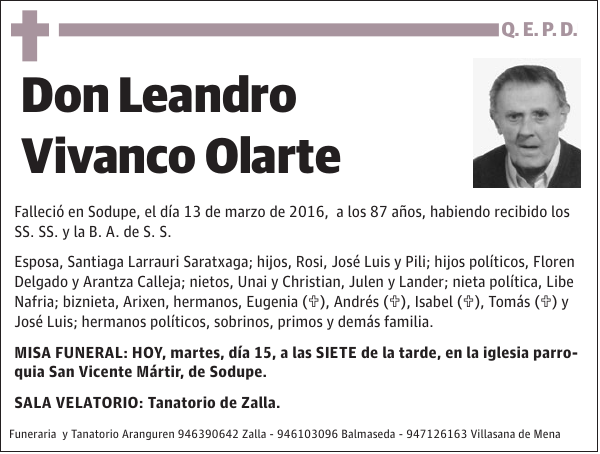 Leandro Vivanco Olarte