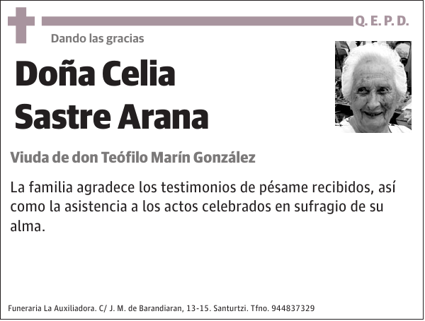 Celia Sastre Arana