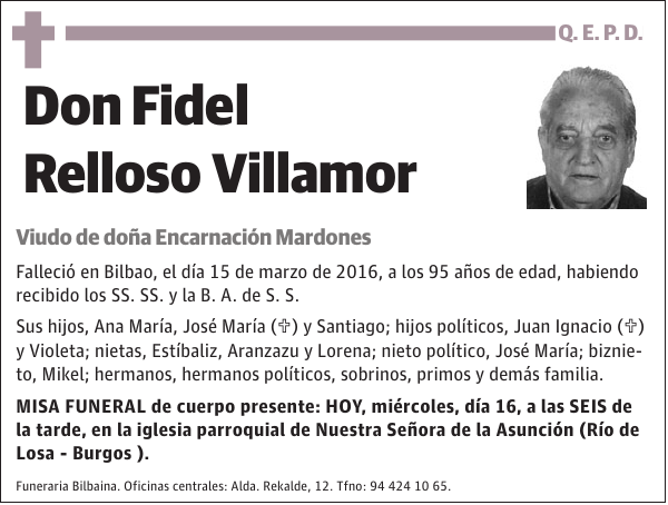 Fidel Relloso Villamor