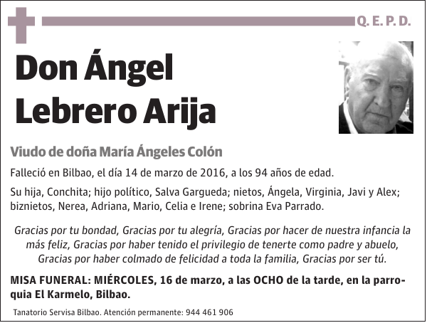 Ángel Lebrero Arija