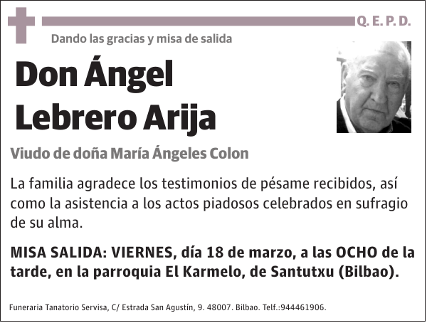 Ángel Lebrero Arija