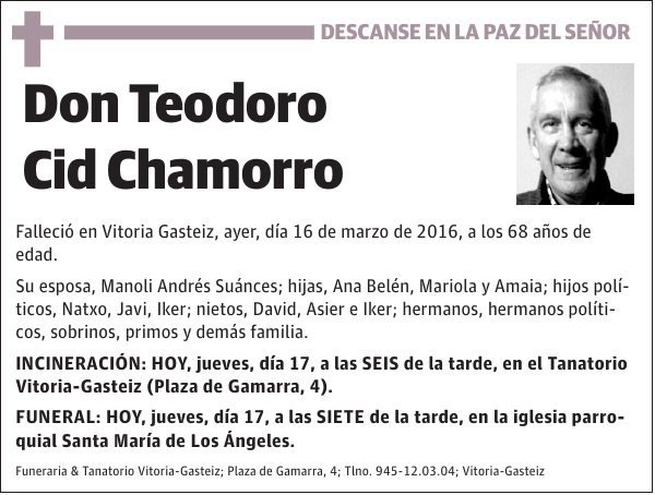 Teodoro Cid Chamorro