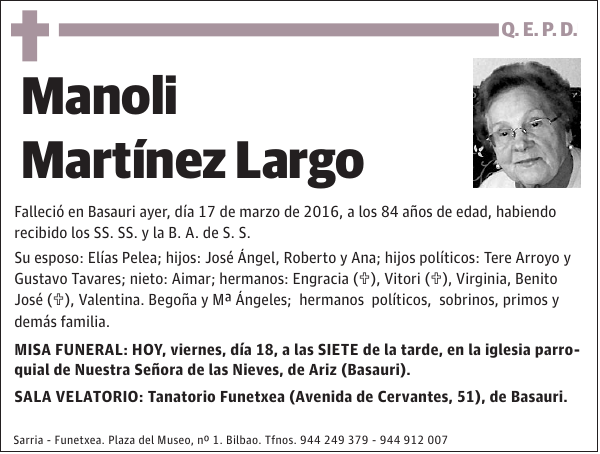 Manoli Martínez Largo